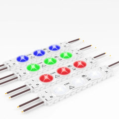 3W LED Module, 120V, Cool White, Warm White, Red, Green, Blue, Purple Options, Sign Lighting Module