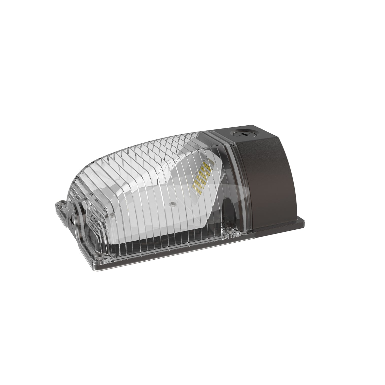 26W LED Mini Wall Pack Light with Built-In Photocell, 5000K Daylight, AC 120V, Outdoor Security Fixture