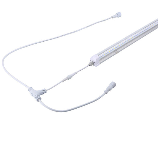 5FT 32W LED Cooler Light, Vapor Proof, 6500K Daylight, Integrated Walk-In Freezer Fixture