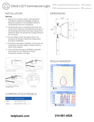 6in Commercial Downlight CCT Led Plus
