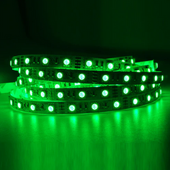 25FT RGB LED Strip Light, SMD 5050, 60 LEDs/M, 12V, Color Changing, UL Listed