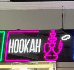 Assorted Neon Signs 30" with power supply and chain/ Business Window Signs Super LED Plus
