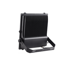 100W LED Flood Light, 5000K Daylight, AC 120-277V, Black Housing, Outdoor Security Lighting