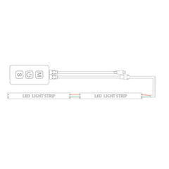 RGB LED Controller | IR + Bluetooth + Music Sync | Smart Strip Light Control