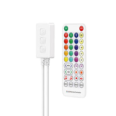 RGB LED Controller | IR + Bluetooth + Music Sync | Smart Strip Light Control