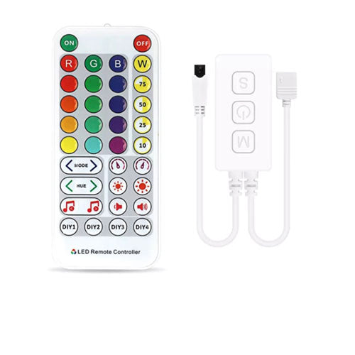 RGB LED Controller | IR + Bluetooth + Music Sync | Smart Strip Light Control