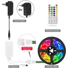 RGB LED Controller | IR + Bluetooth + Music Sync | Smart Strip Light Control