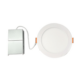 4? 9W Ultra-Thin LED Recessed Downlight – 750 Lumens – 5CCT Selectable (2700K-5000K) – ETL Certified