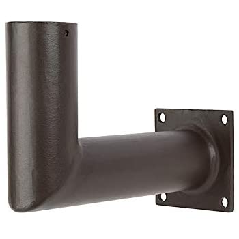 90° L-Shape Wall Mount Bracket | Metal Arm Adapter for Outdoor Lighting Fixtures