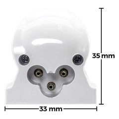 T5 Integrated LED Tube Light | 2ft 10W Fixture | Clear Lens Strip Light