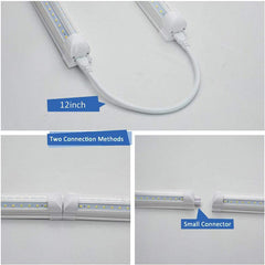 T5 Integrated LED Tube Light | 5ft 32W Fixture | Clear Lens Strip Light