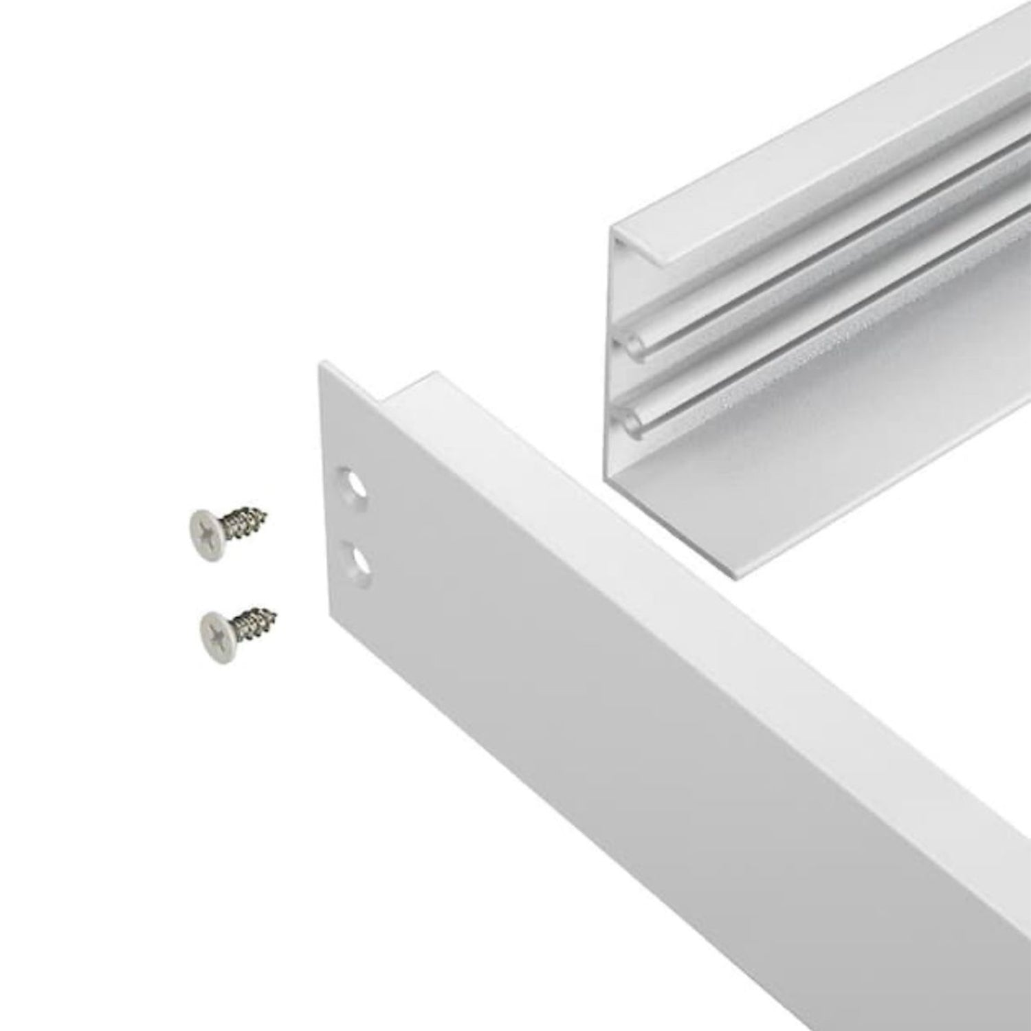 1×4 LED Surface Mount Kit, Compatible with 1×4 Backlit & Troffer Panels, Ceiling Mount Frame