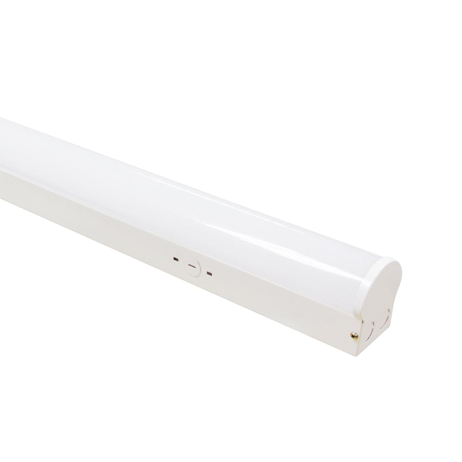 4FT LED Linear Strip Light Fixture, 40W, 5200 Lumens, 3CCT Selectable, Surface/Hanging Mount, ETL DLC Certified