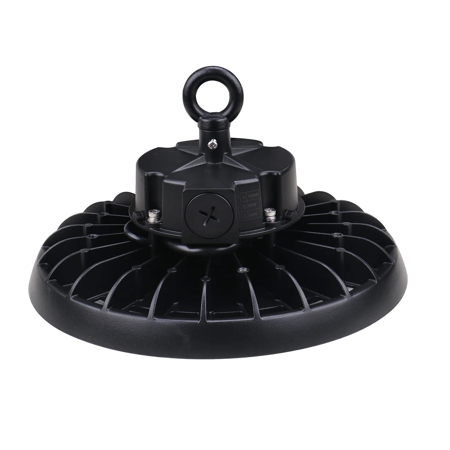 UFO LED High Bay Light – 150W/200W/240W Adjustable, 3CCT 4000K/5000K/5700K, 0-10V Dimmable, 160LM/W, Commercial Lighting
