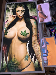 2x4 Design Panels for Smoke Shop or Barbershops