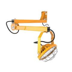 30W LED Dock Light with Adjustable Steel Mounting Arm – AC 120-277V, 5000K Daylight | Model DKL-30W-120V-50K-V2