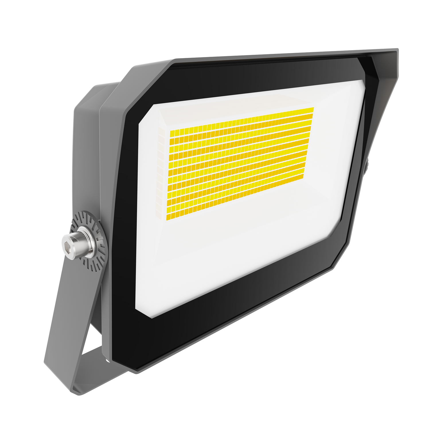 100W/120W/150W LED Flood Light – Yoke Mount, 120-277V, 3000K/4000K/5000K – FLCN Flood Lighting Solution