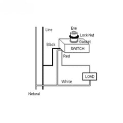 Electronic Coin-Type Photo Electric Switch (Photocell) – JL403C Superledplus