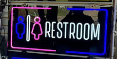 Assorted Neon Signs 30" with power supply and chain/ Business Window Signs Super LED Plus