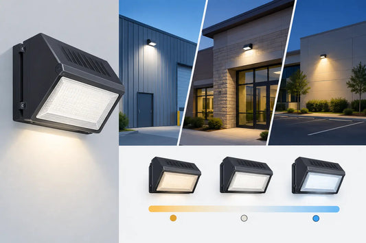 Selectable Wattage Wall Pack Lights for Every Site