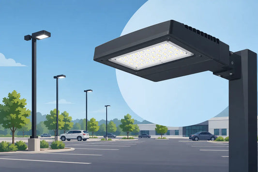 Parking Lot Shoebox Light Fixtures That Fit