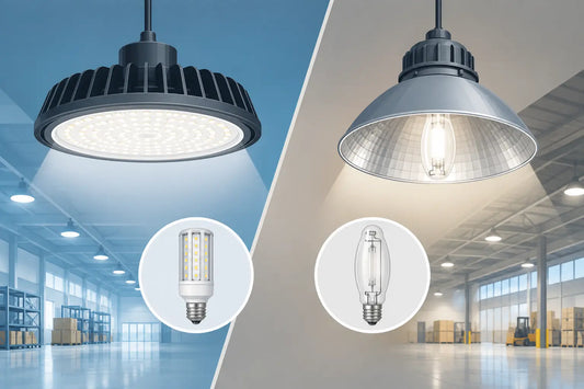 LED vs Metal Halide for Commercial Lighting