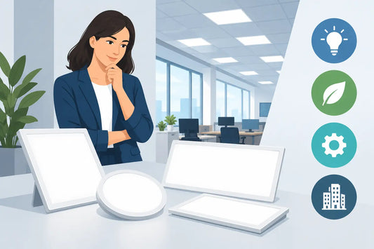 How to Choose LED Panel Lights for Your Facility