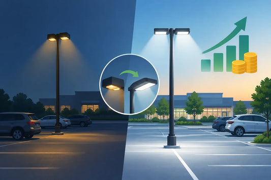 How Retrofit Parking Lot Lights Improve ROI