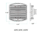 200W LED Explosion Proof Flood Light, Class 1 Division 2, Hazardous Location Rated | CES-200W-120V-50K