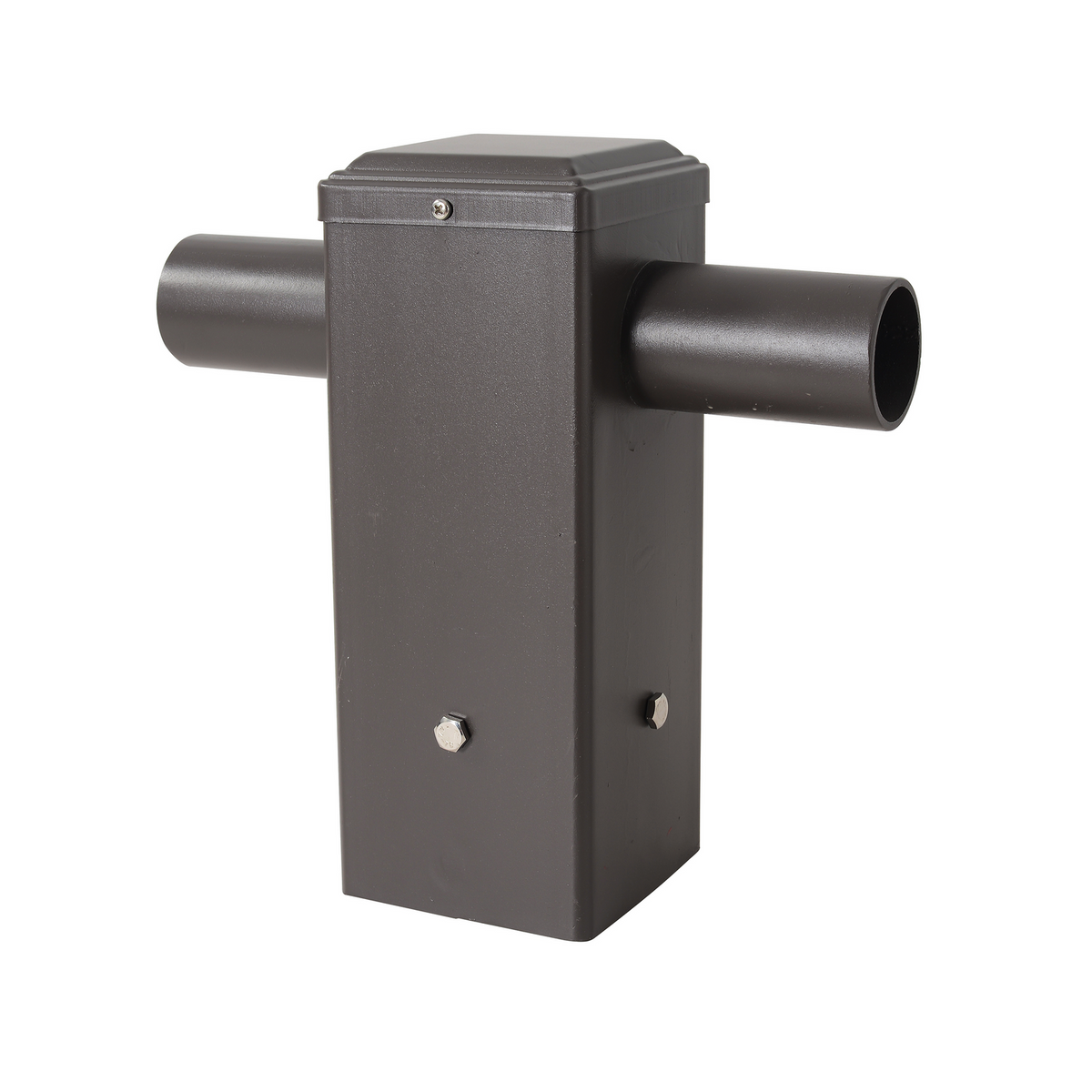 Double Tenon Adapter for 4" Square Pole | Holds 2 Fixtures | 2-3/8" OD | 4C2H3 Mount