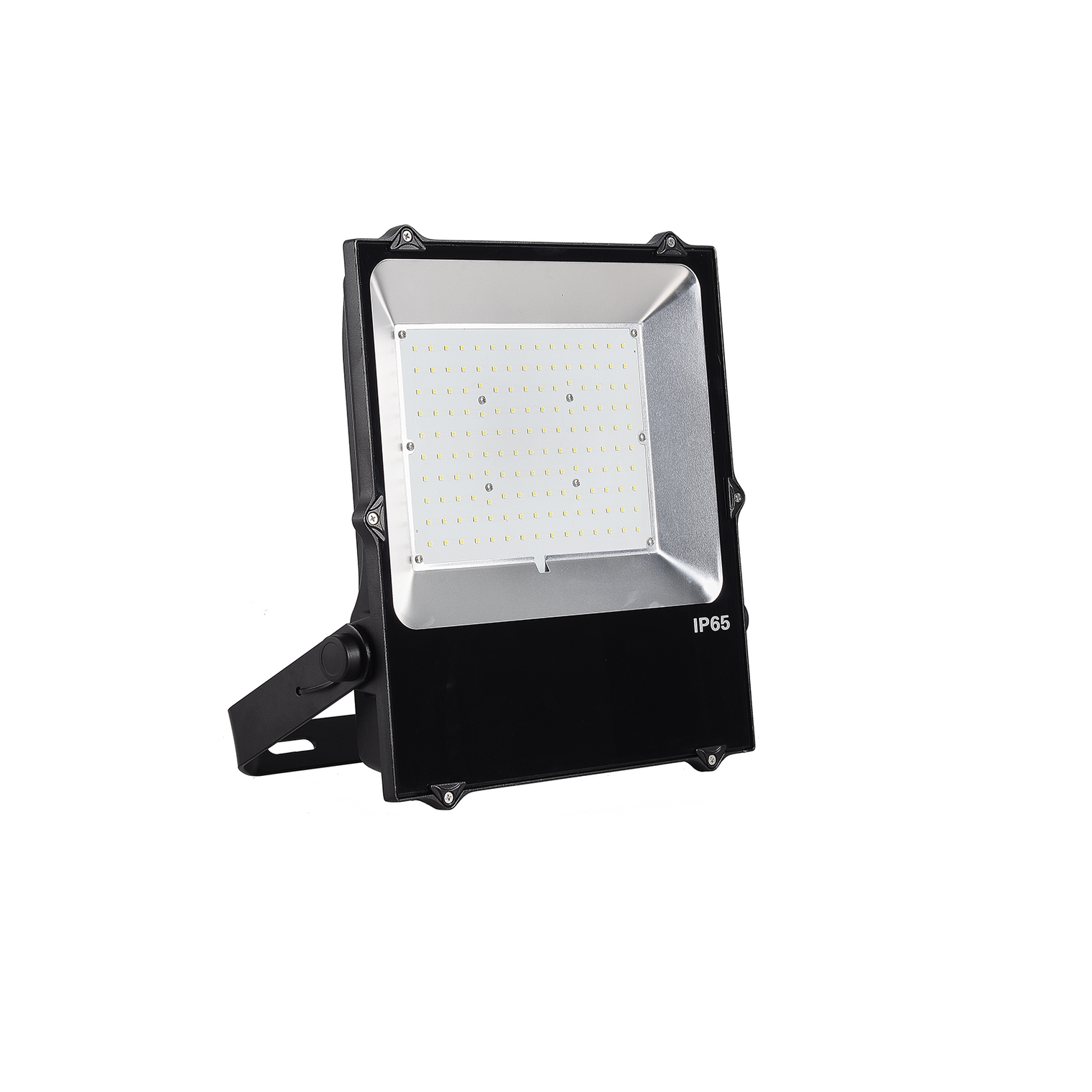 100W LED Flood Light, 5000K Daylight, AC 120-277V, Black Housing, Outdoor Security Lighting