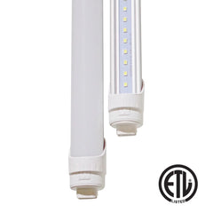 8ft 40W LED Tube - R17D Base - Frosted / Clear –Box of 20 (ETL Certified)