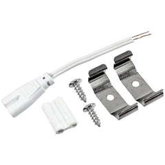 5FT 32W LED Cooler Light, Vapor Proof, 6500K Daylight, Integrated Walk-In Freezer Fixture