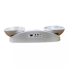 LED Emergency Light with Two Round Heads | UL Listed | Backup Wall Light Fixture