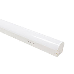 4FT LED Linear Strip Light Fixture, 40W, 5200 Lumens, 3CCT Selectable, Surface/Hanging Mount, ETL DLC Certified