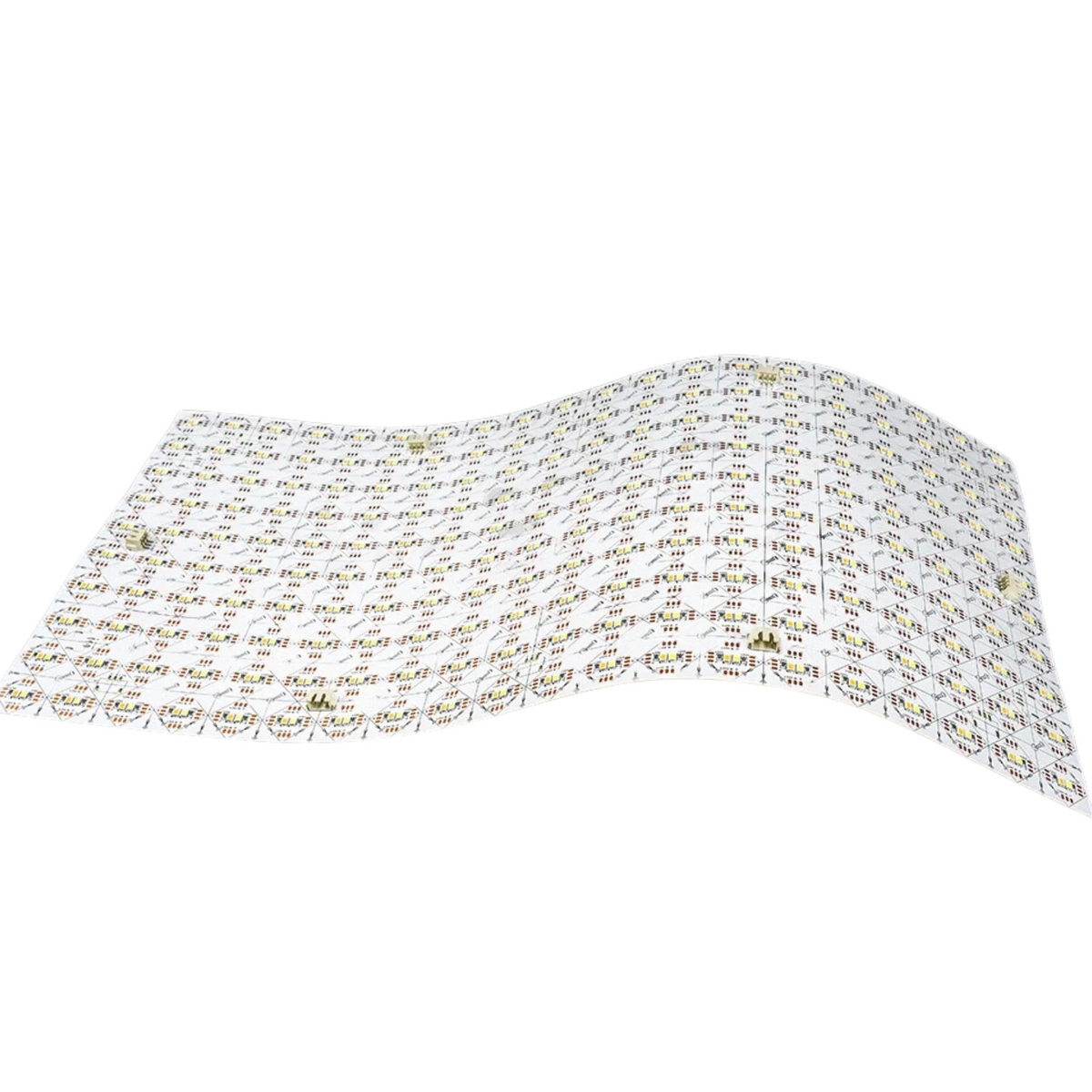 60W Flexible LED Sheet Light, 576 LEDs, 24"x12", 6600 Lumens, CCT Adjustable, SMD2835 Panel