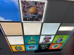 2x2 Design Panels for Smoke Shop or Barbershops